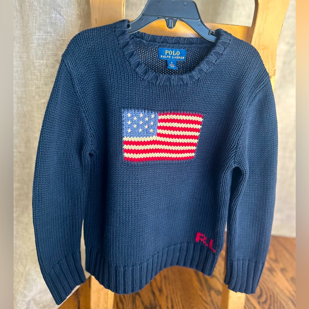 Polo Ralph Lauren- Iconic Flag Sweater - 5 Boy